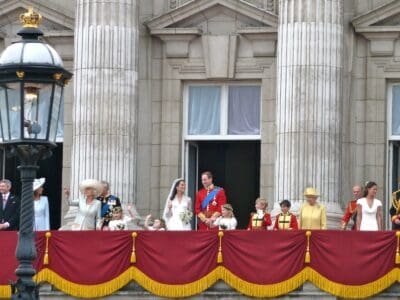 William and Kate Wedding Balcony