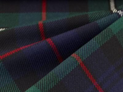 MacKenzie Tartan Cloth Folded